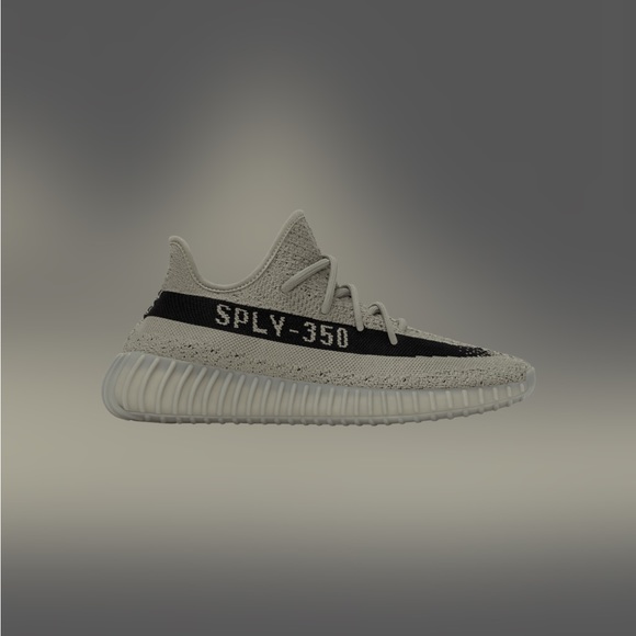 NEW Adidas Yeezy Boost 350 V2 Size 8 US(W)/ 7 US(M) Granite Gray Core Black - Picture 12 of 16